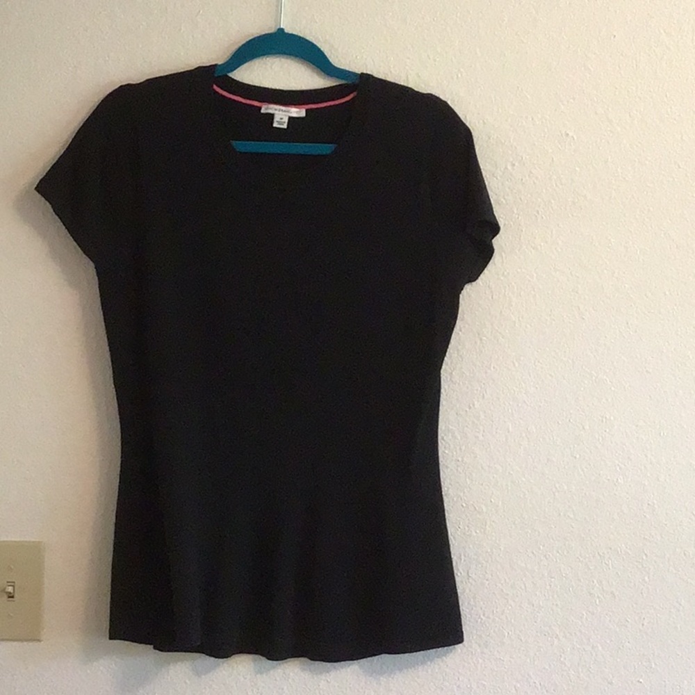 Isaac Mizrahi Live! Beautiful peplum Knit Top